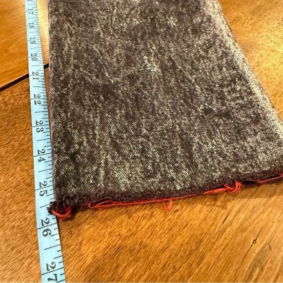 Wrangler Jeans High Rise Raw Hem Red Acid Wash Sz 3 Cowboycore Vintage USA Made - Picture 14 of 16